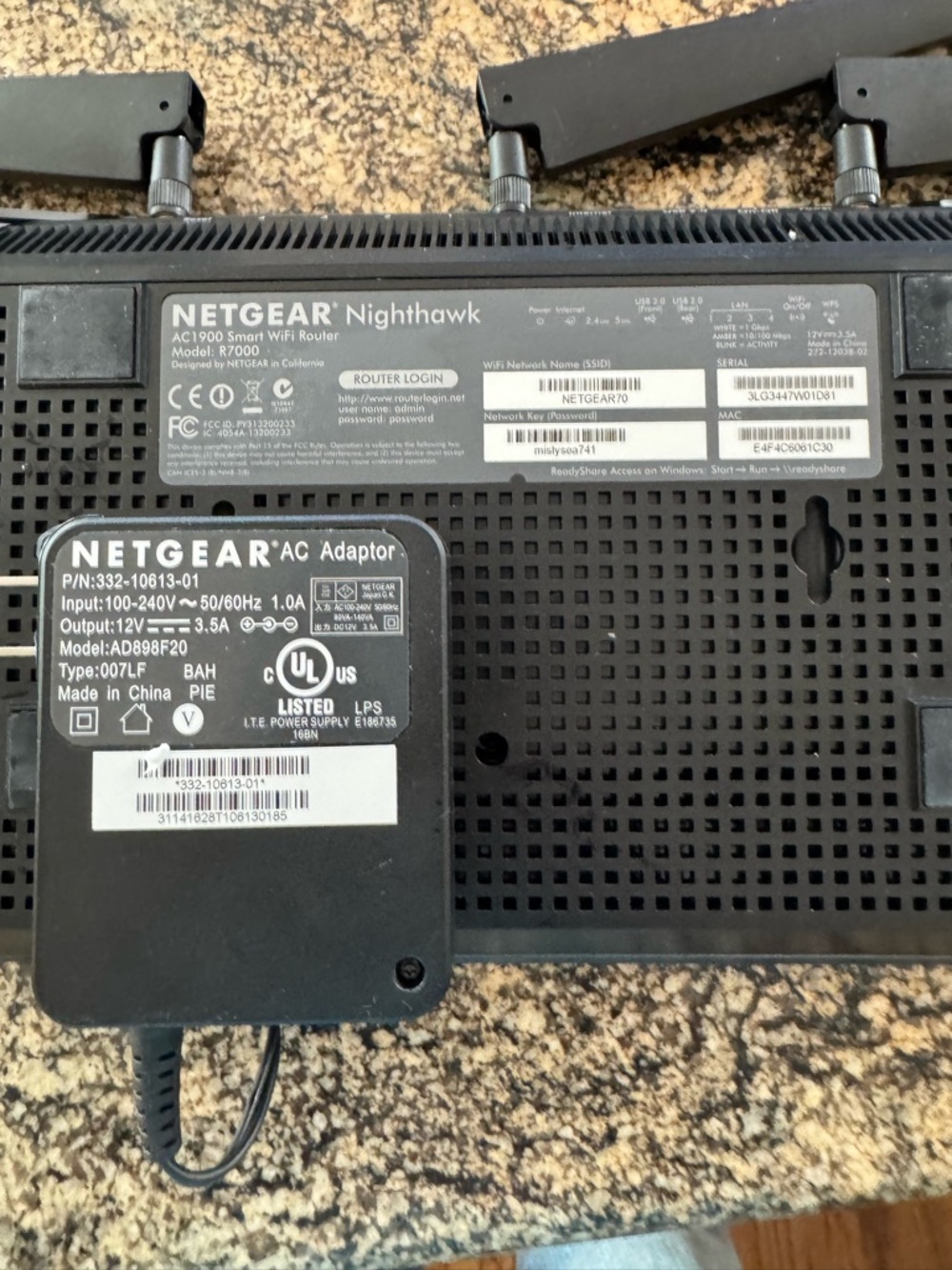 NETGEAR Nighthawk AC1900 Smart WiFi Wireless Router - High-Speed Networking - Picture 3 of 5